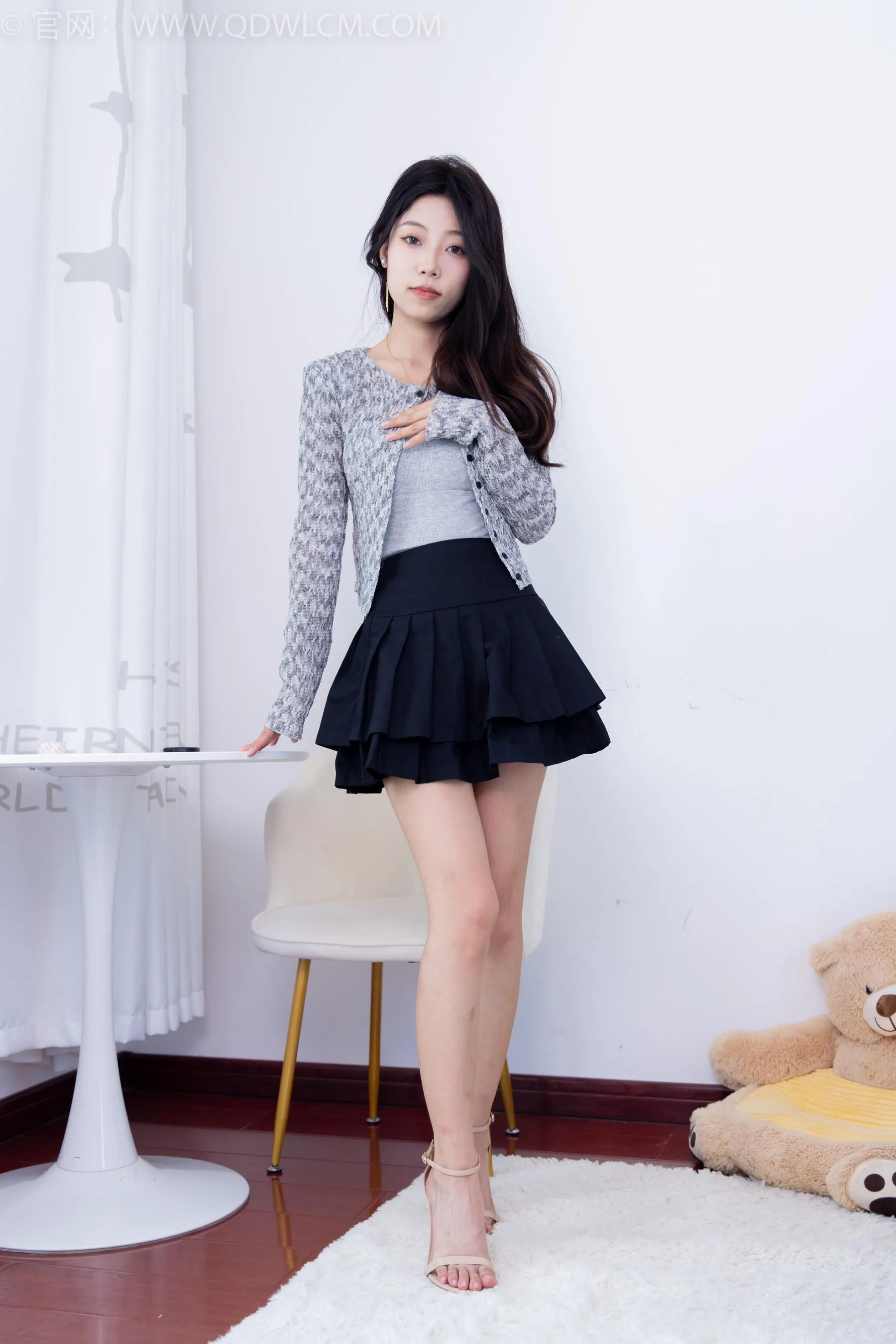 物恋传媒 NO.1604 柔柔-葡萄西柚 [85P]插图3